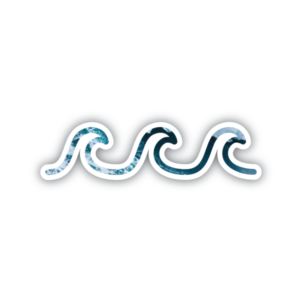 ocean waves stickers surf stickers maroc aesthetic universe maroc