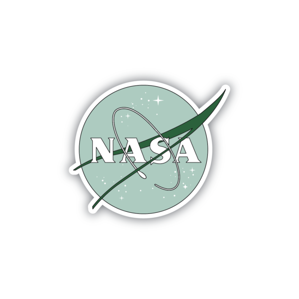 sticker nasa stickers maroc vert aesthetic universe maroc by zenou