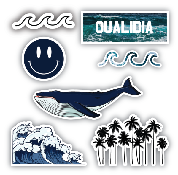 stickers maroc pack ocean