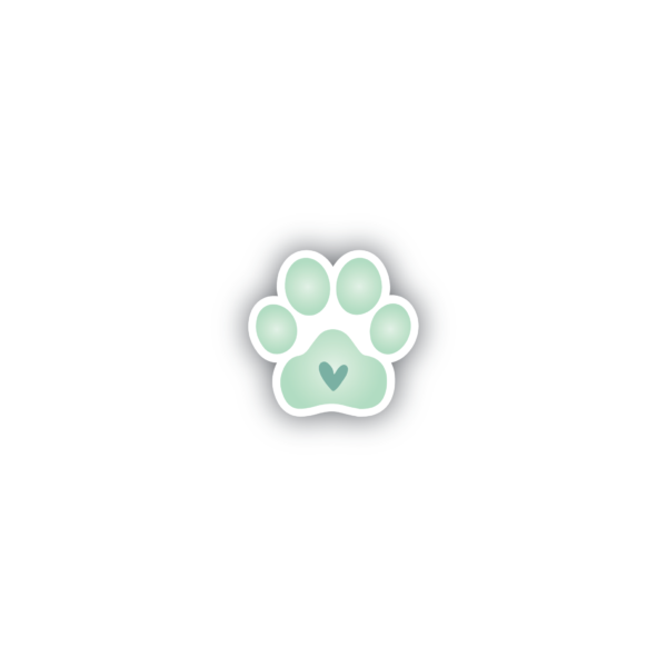 stickers maroc green cat paw aesthetic universe maroc by zenou