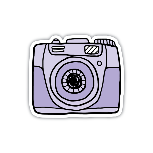 stickers-maroc-yellow-camera-aesthetic-universe-maroc-by-zenou