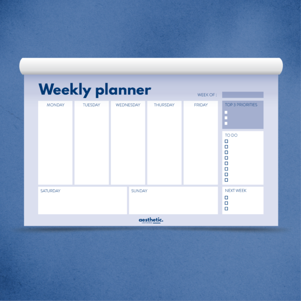 WEEKLY-PLANNER-MAROC-BLUE-AESTHETIC-UNIVERSE-MOROCCO