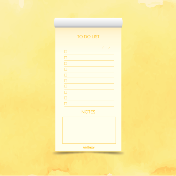 TO DO LIST MAROC YELLOW AESTHETIC UNIVERSE MOROCCO BY ZENOU